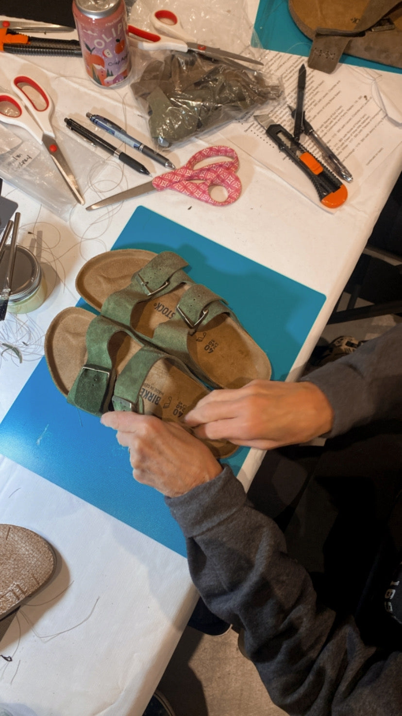 Make your own Birkenstocks at Meraki