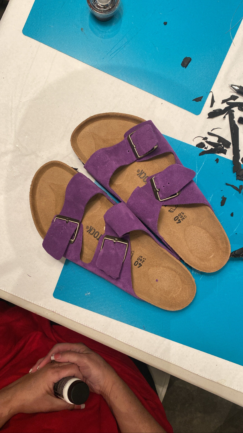 Make your own Birkenstocks at Meraki