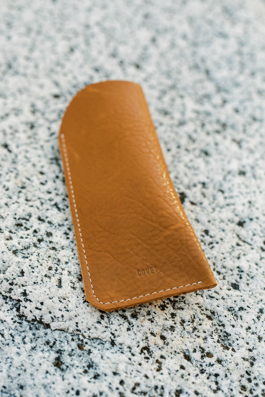 Slim Leather Glasses Case