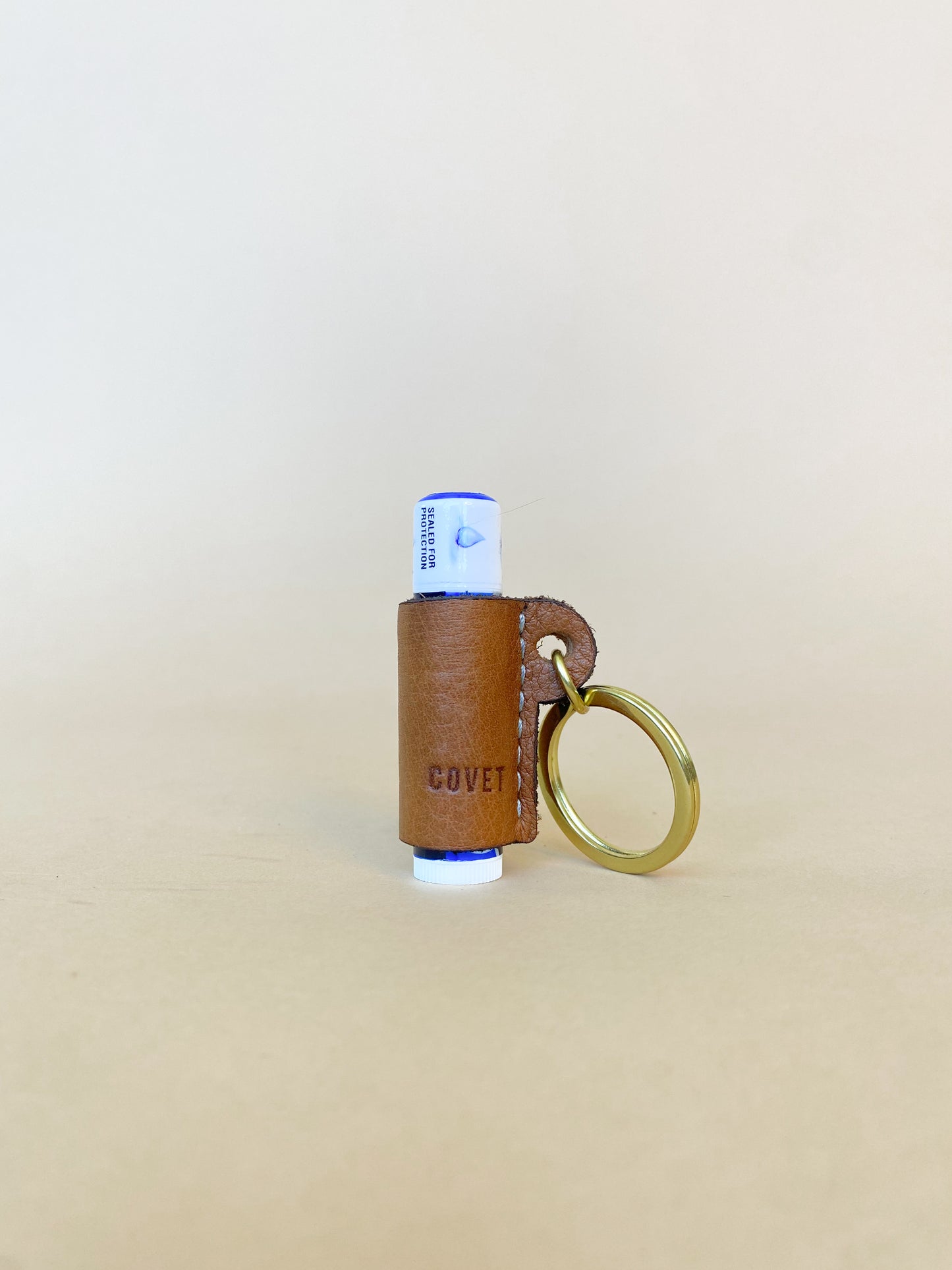 Chapstick keyring