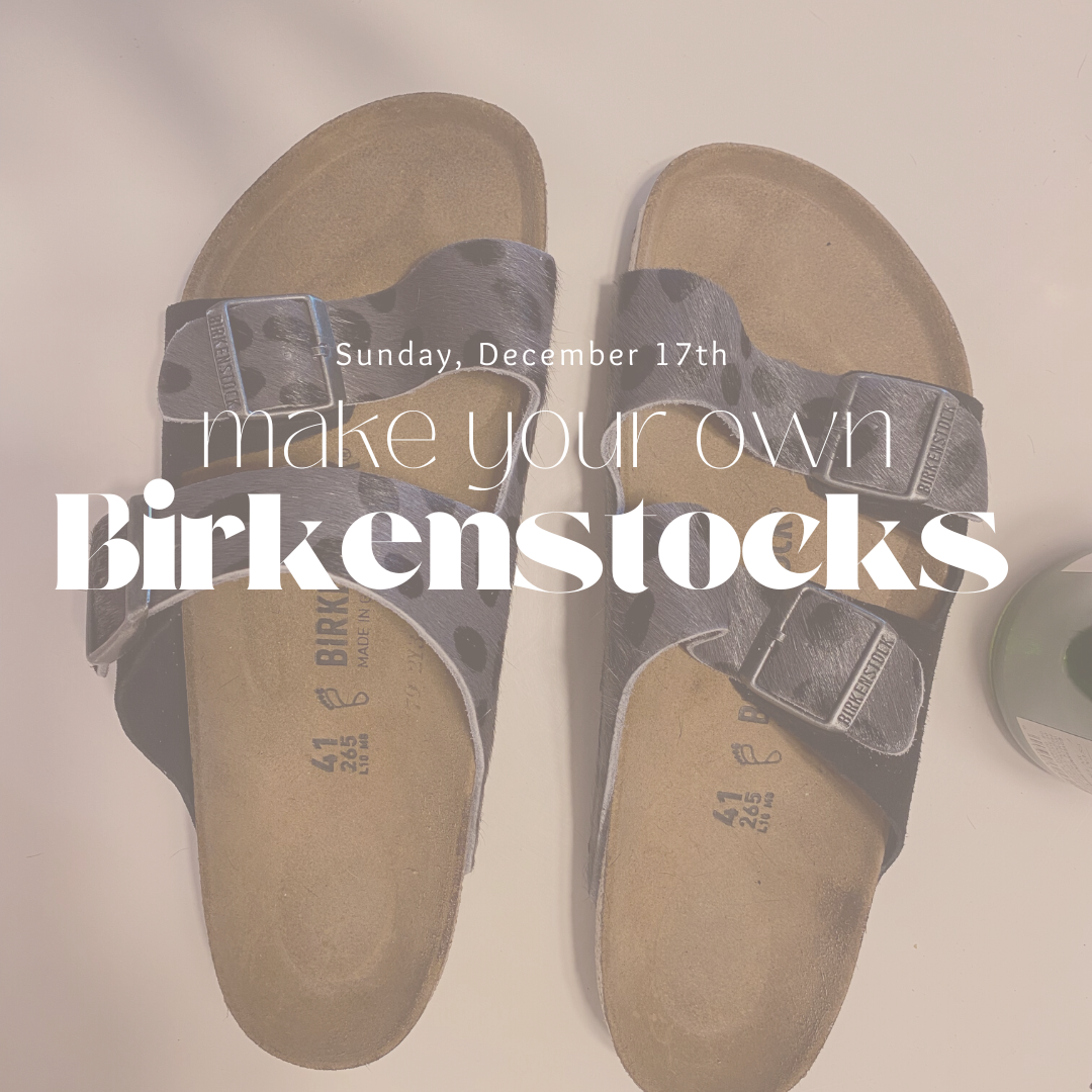 Make your own Birkenstocks
